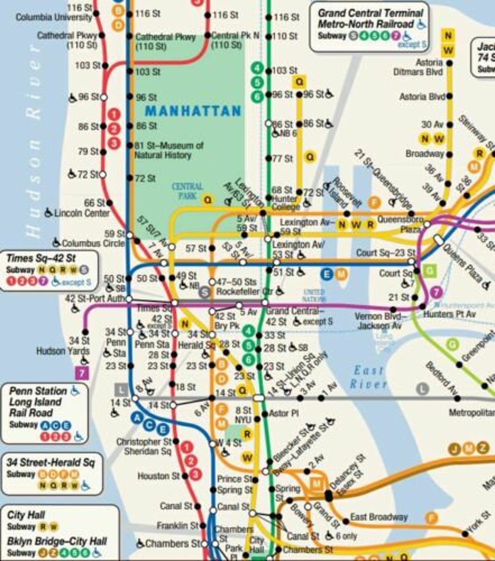 Printable Mta Subway Map