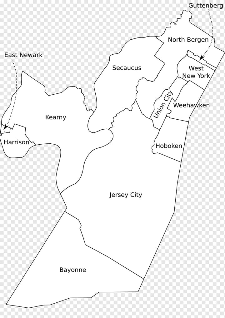 Printable New Jersey County Map Free Download And Print For You 
