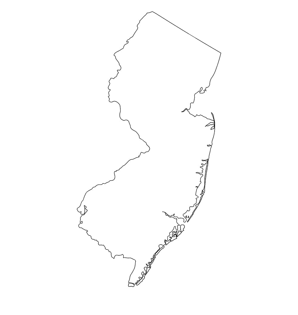Printable New Jersey Map USA Free Download And Print For You 