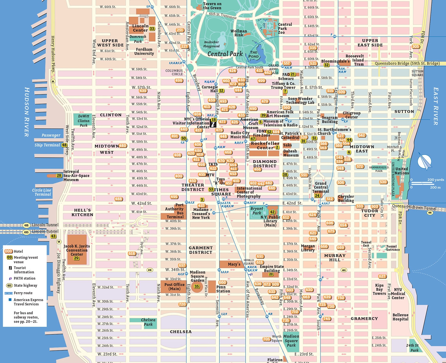 Printable New York Map Pdf