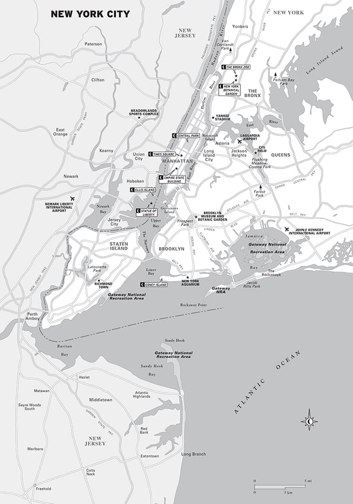 Printable New York State Map With Cities Free Download And Print For You