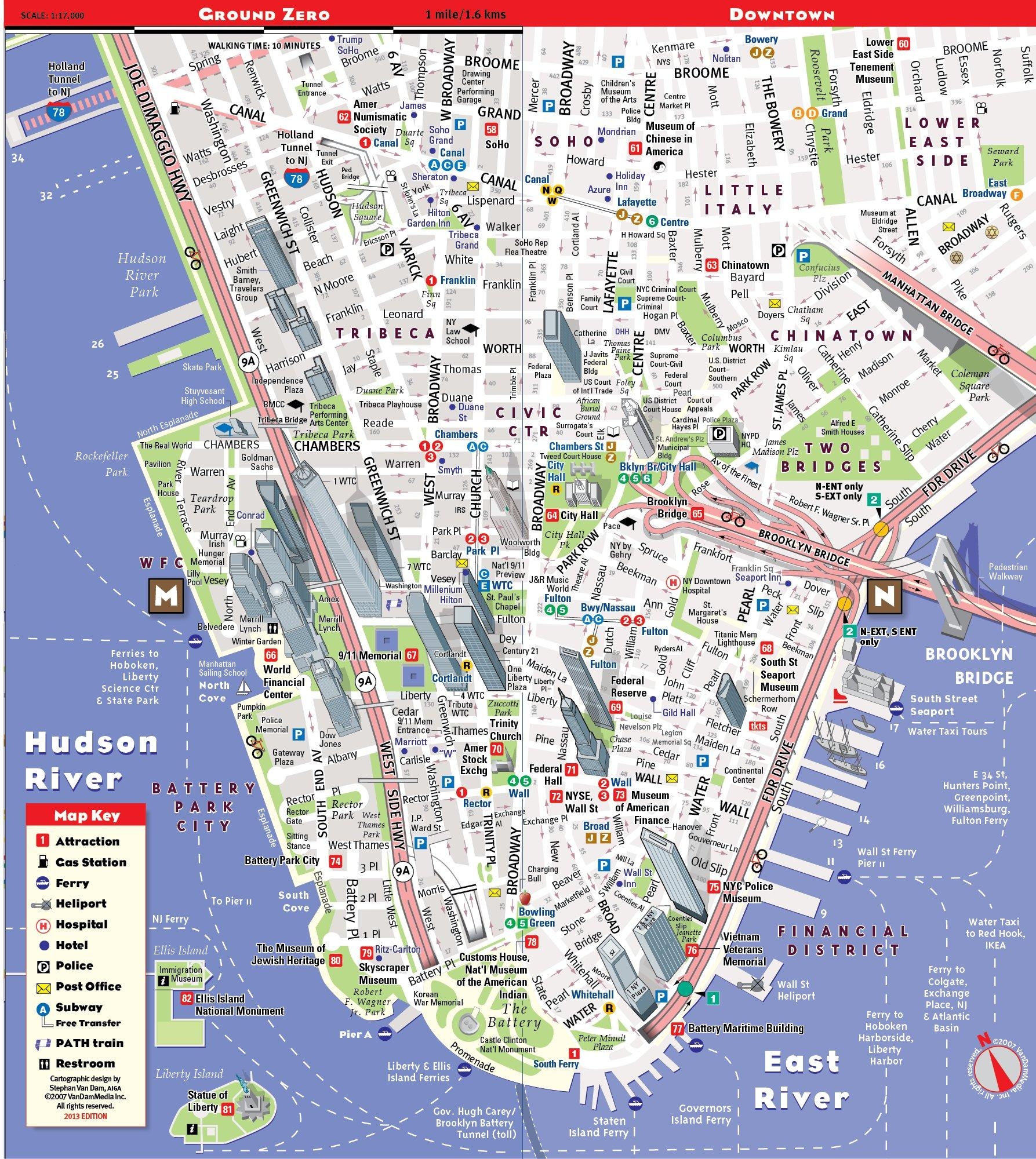 Printable Nyc Map