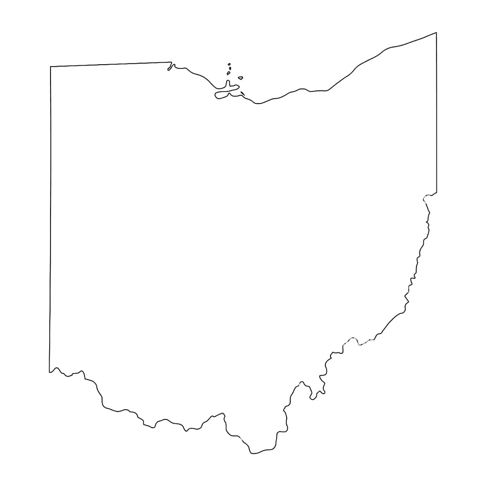 Printable Ohio On Map Free Download And Print For You 