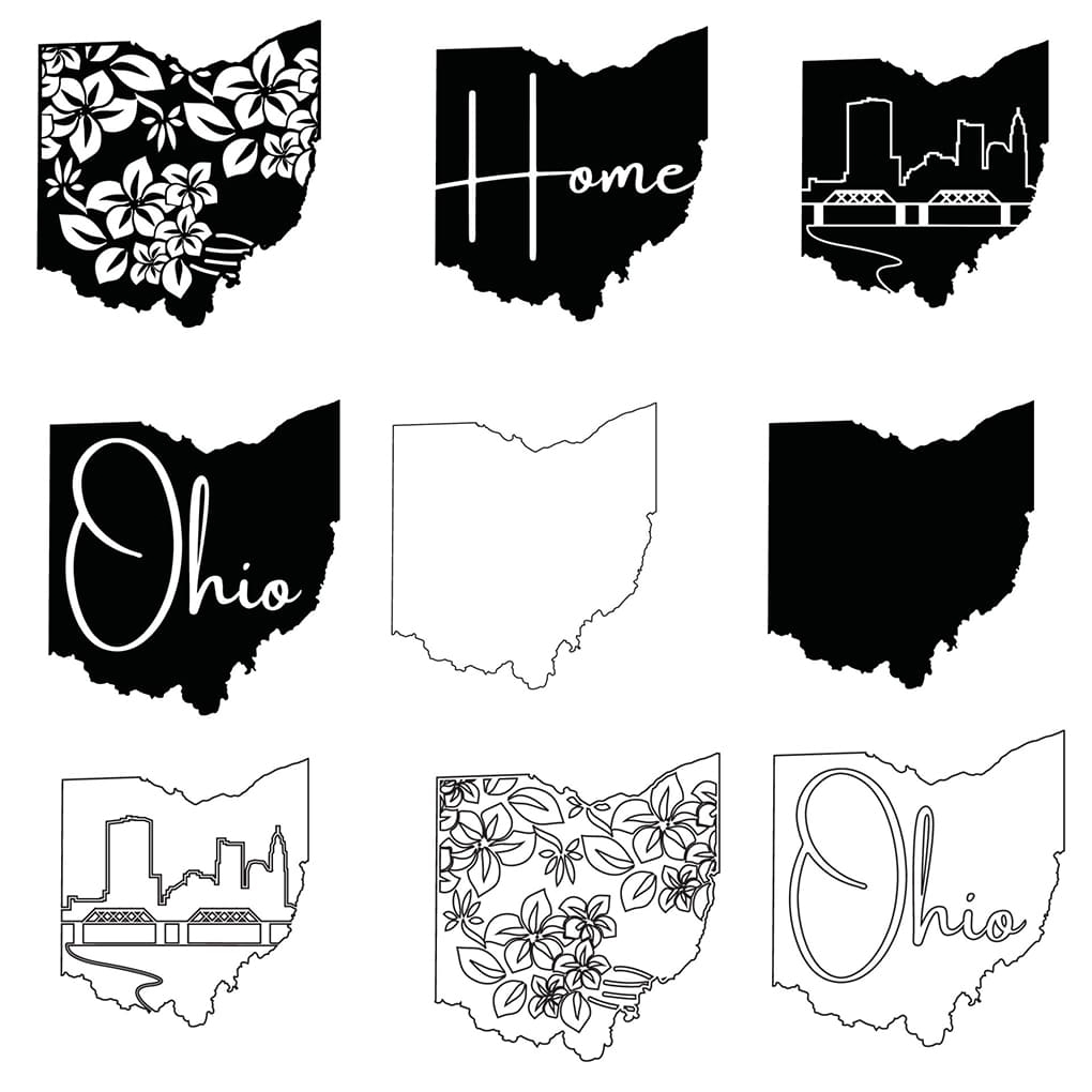 Printable Ohio Us Map Free Download And Print For You 