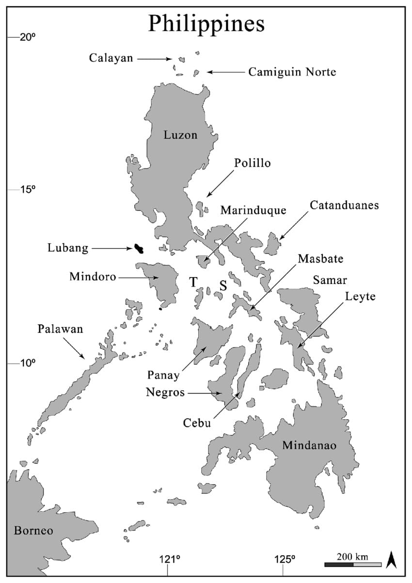 Printable Philippines Map Free Download And Print For You 
