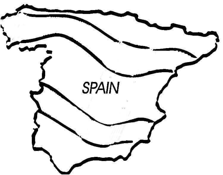 Printable Spain Map Color Free Download And Print For You 