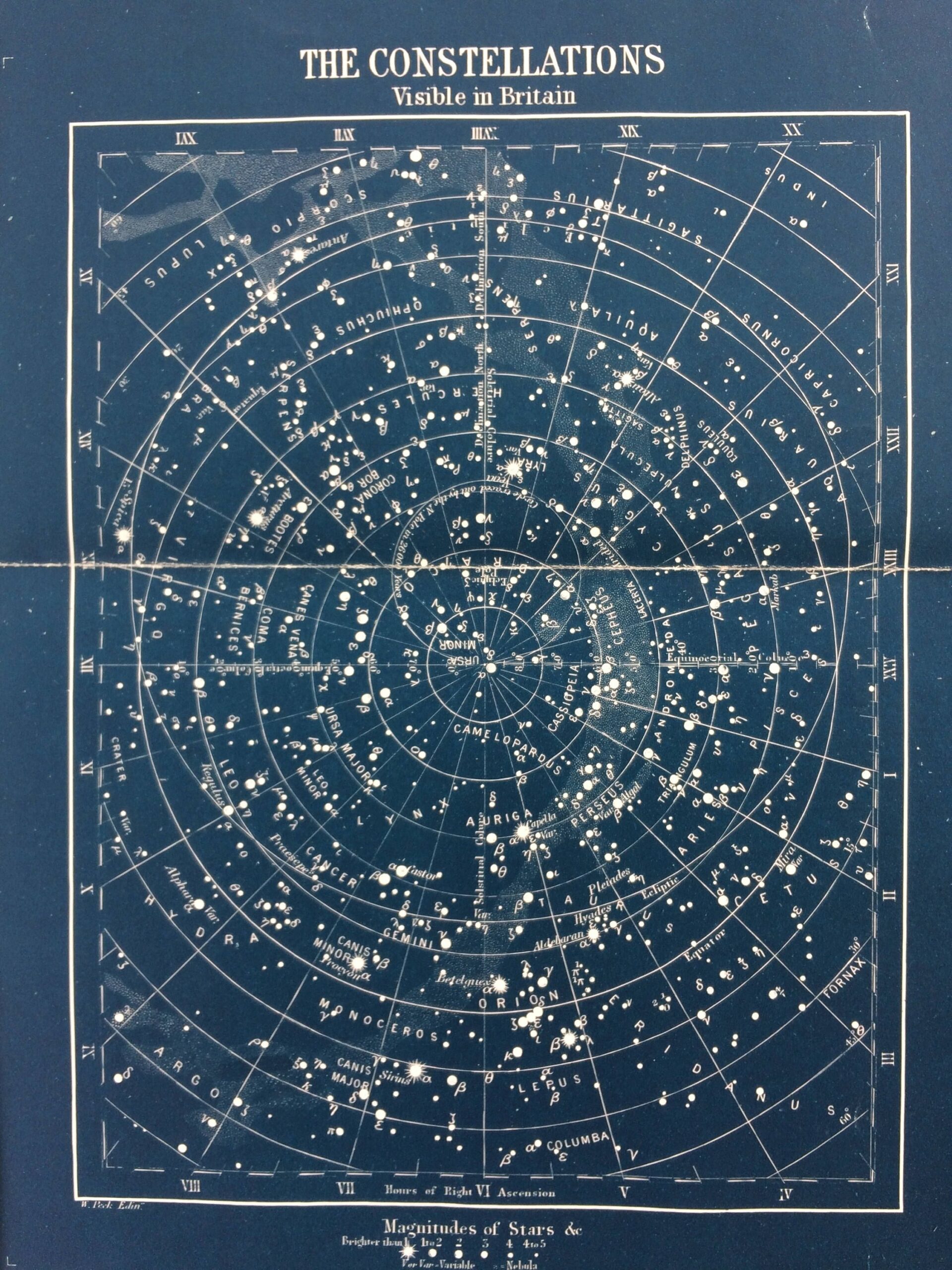 Printable Star Map