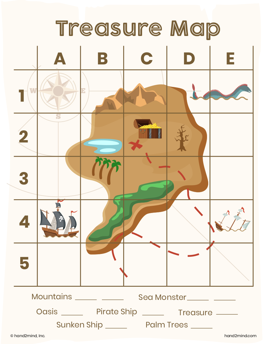 Printable Treasure Maps