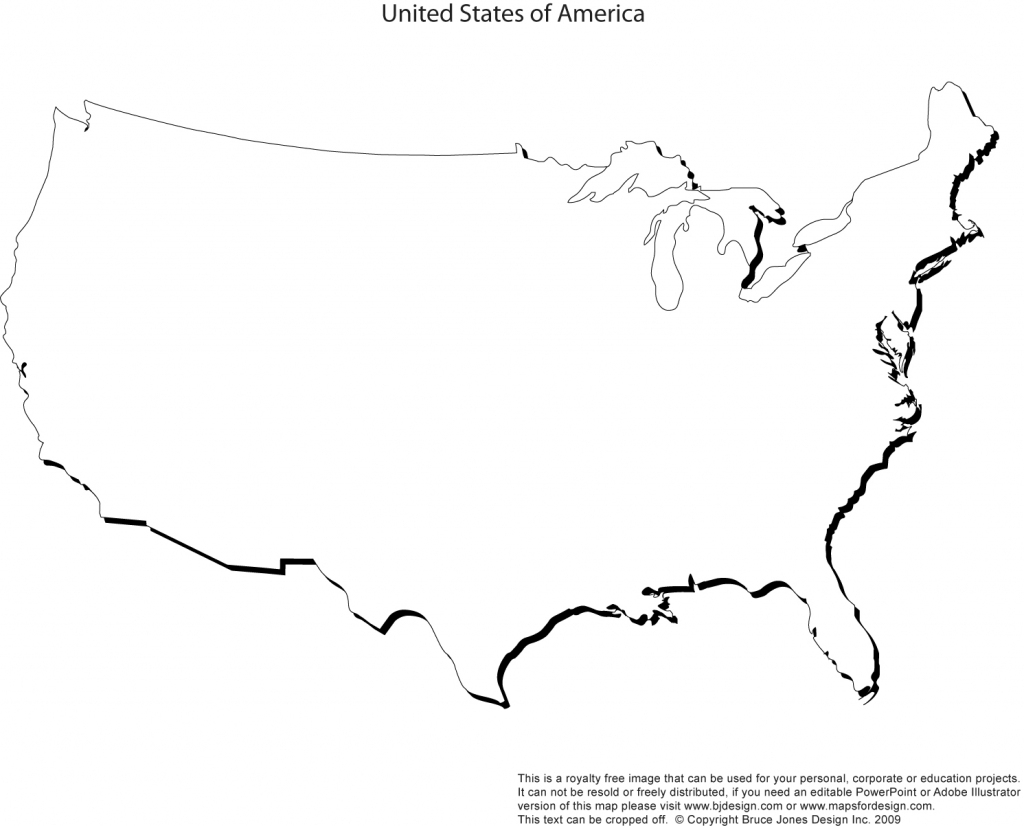 Printable United States Outline Map Printable US Maps