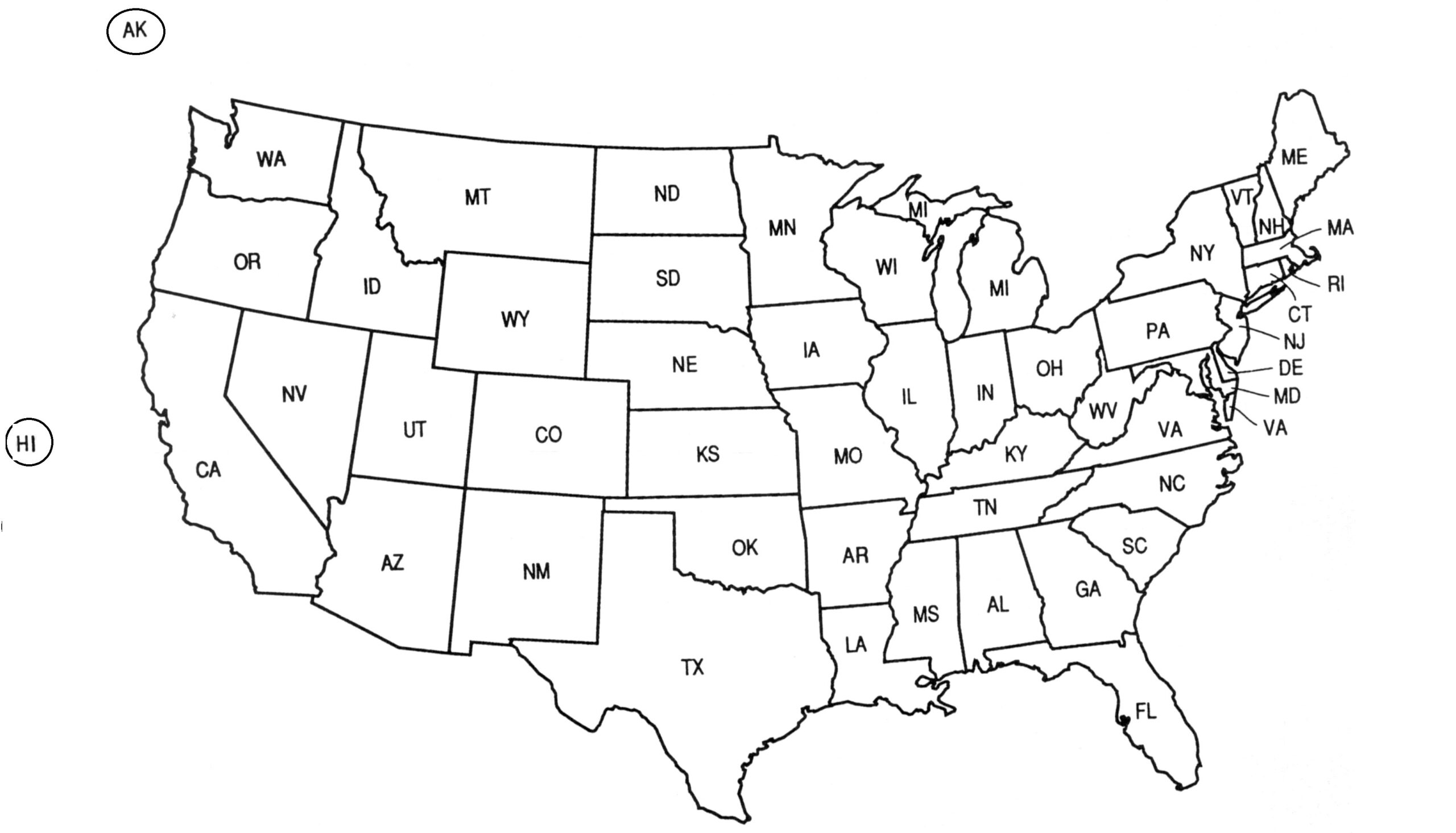 Printable US Map Printable JD Printable US Map Printable JD