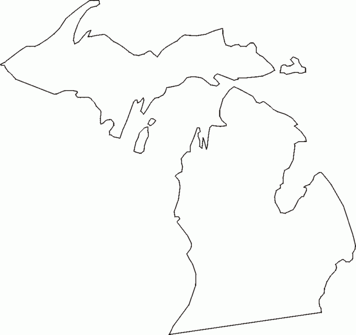 Printable US State Maps Printable State Maps