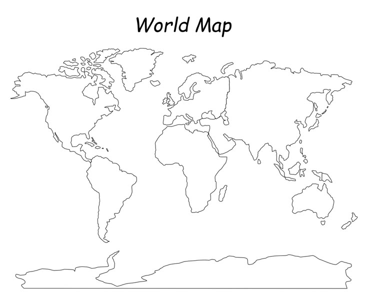 Printable World Political Map Printable World Time Printable World Political Map Printable World Time