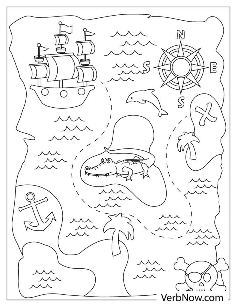 Treasure Map Printable Pdf