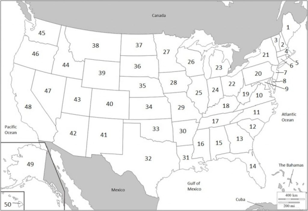 United States Map Quiz Bmueller For 50 States Map Quiz Printable Map
