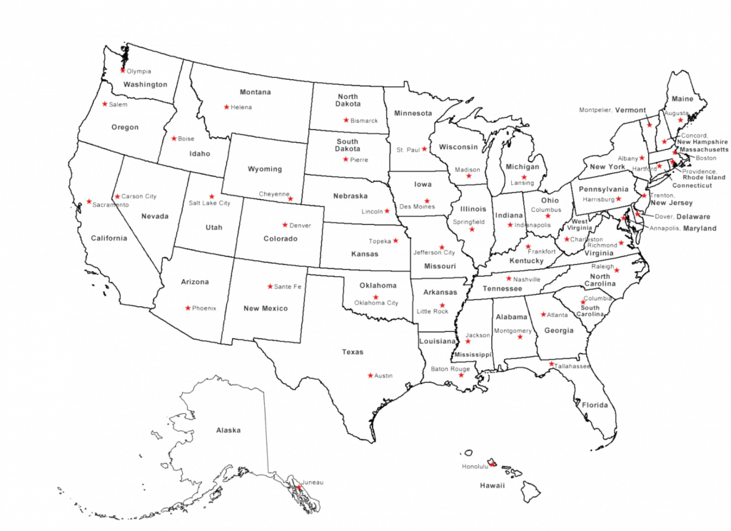 Usa Map Image Printable Printable US Maps