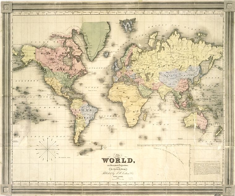 Vintage Map Printable