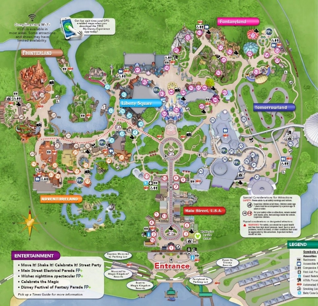 Walt Disney World Resort Map Printable Your Ultimate Guide To 