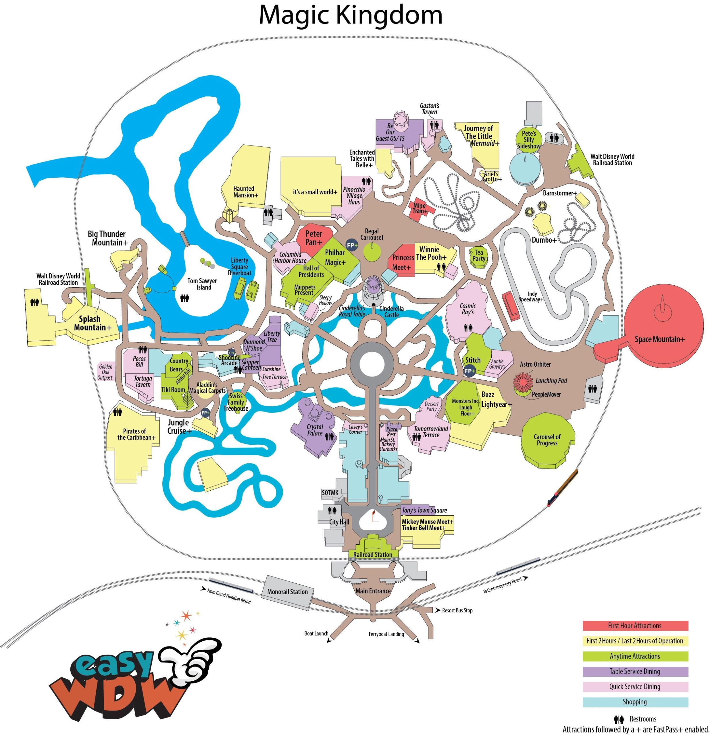 Wdw Maps Printable Printable Word Searches