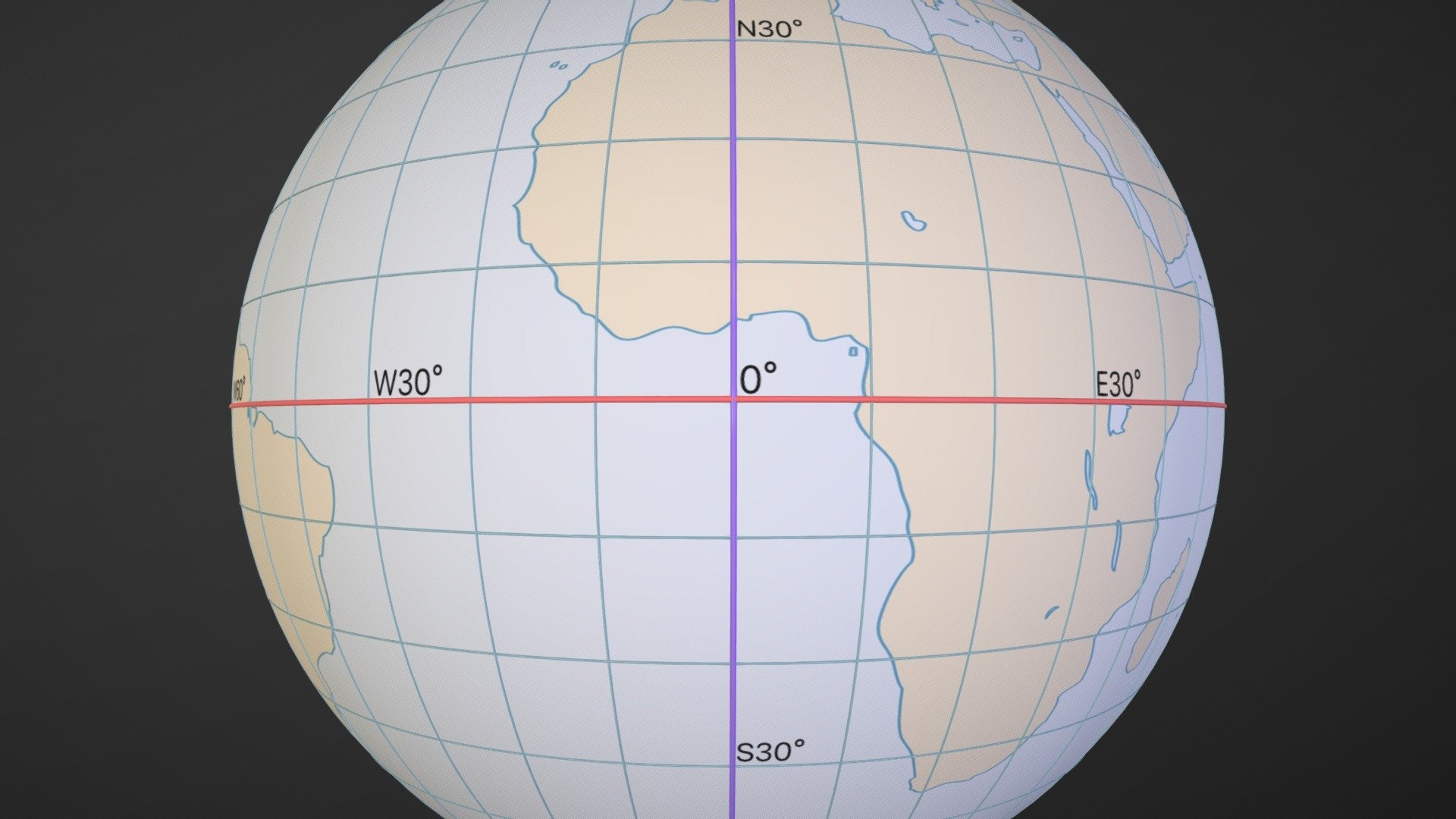 World Map With Latitude And Longitude Lines Printable
